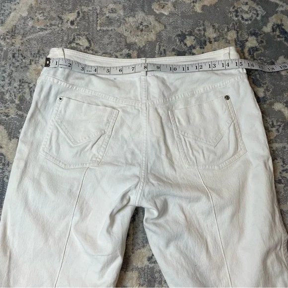 Dior White Pants Cropped (see measurements) - Picture 4 of 6